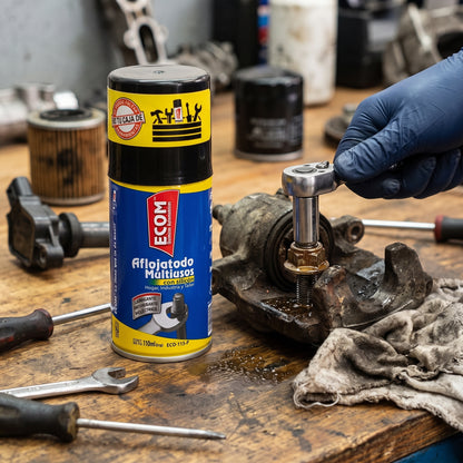 ECOM Lubricante de Silicon Multiusos Aflojatodo en Aerosol 110 ML