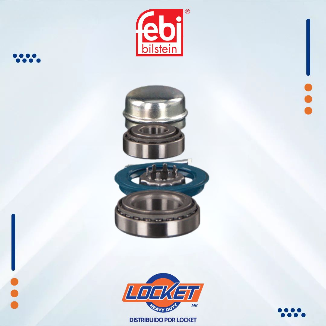 Kit de Baleros con Reten para Jetta A2 85-92 Febi F03674 3