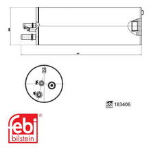 Filtro De Combustible Febi Para Vw Oem: 7la 127 401 A