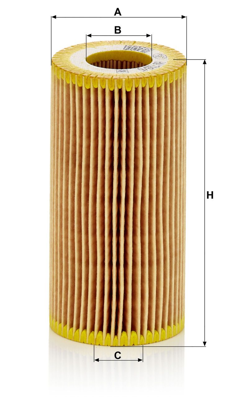 Hu719/6x Filtro De Aceite Bora Mann Filter,