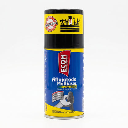 ECOM Lubricante de Silicon Multiusos Aflojatodo en Aerosol 110 ML