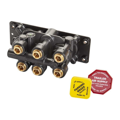 Válvula De Tablero MV3 6 Salidas Para Camión Kn20607 Haldex 3