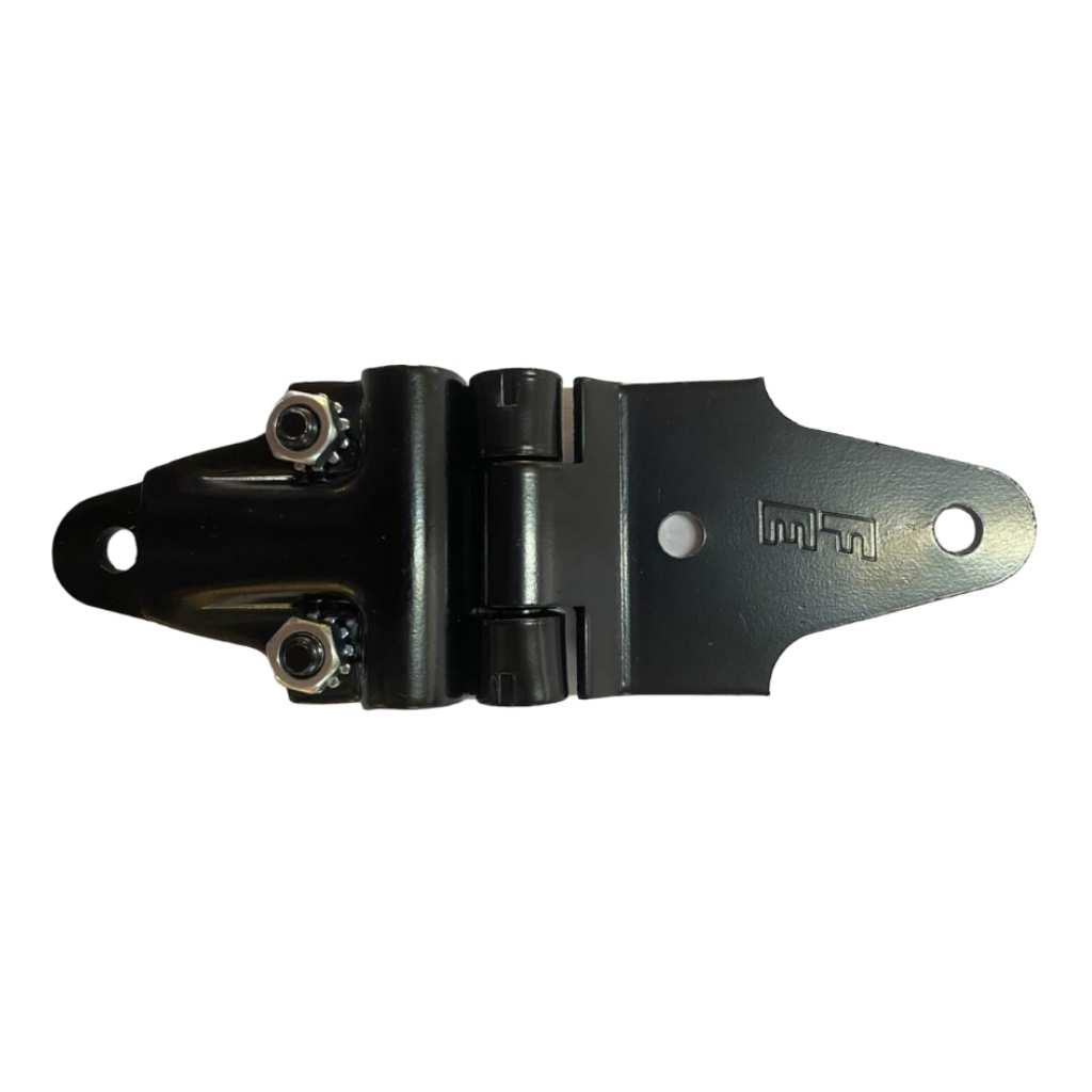 LK025E10002 BISAGRA NEGRA REFORZADA PARA PUERTA CORREDIZA (LATERAL)