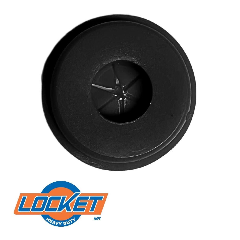 Sello Para Manita Negro Lk10028n 20pzs Locket,