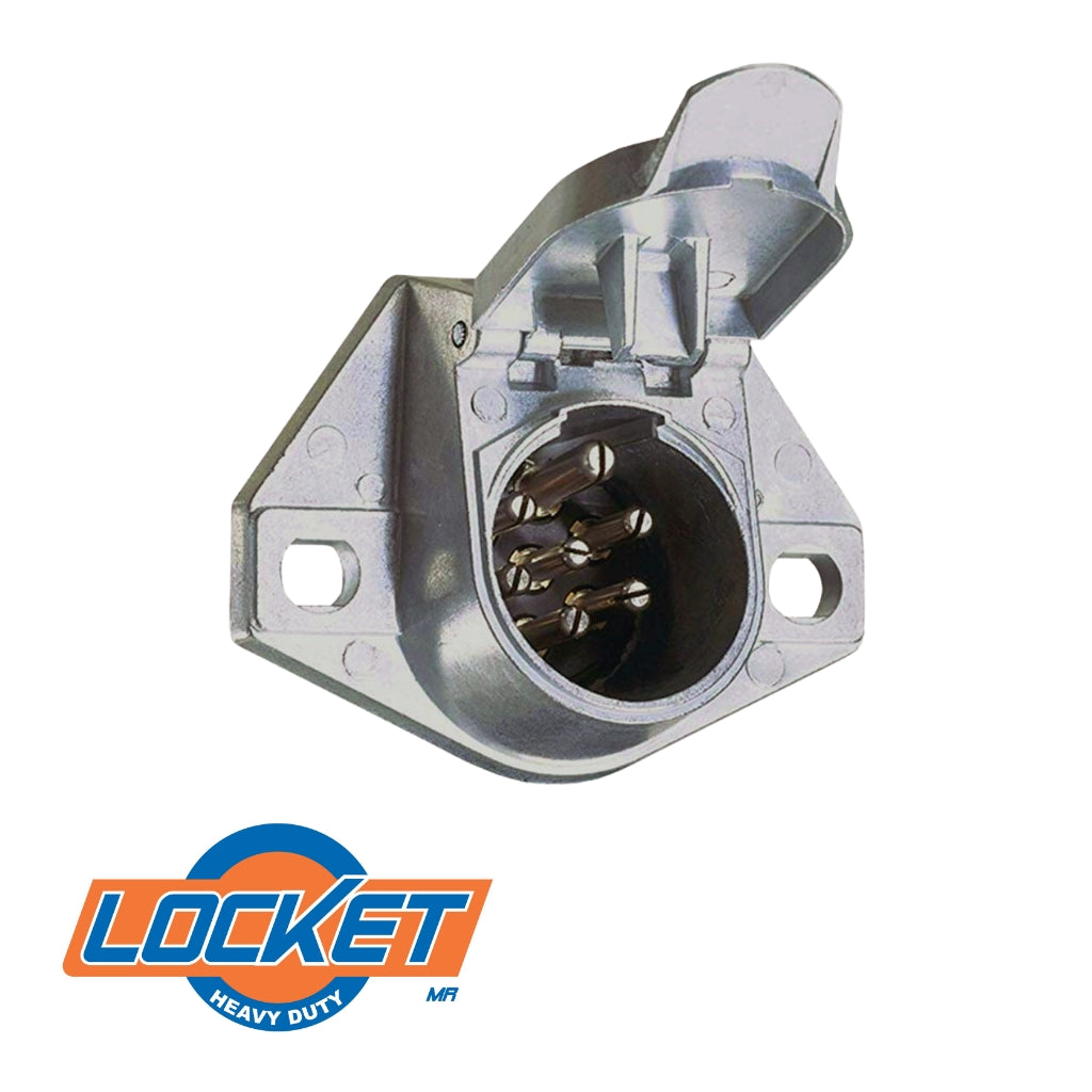 Conector Macho 7 Polos Lk15730 1pz Locket,