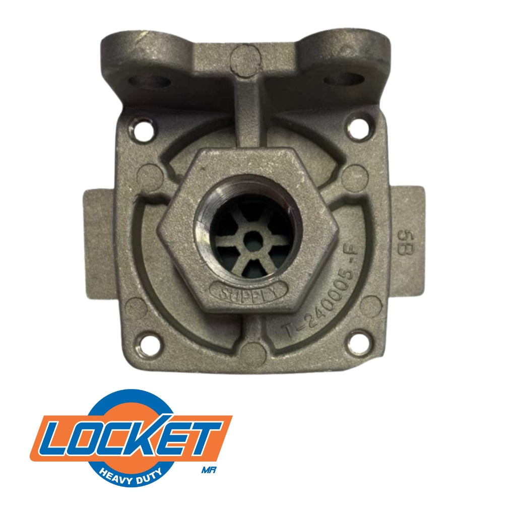 Válvula de Escape Rápido QR1 S 3/8 E 1/2 NPT Locket LK229860 3
