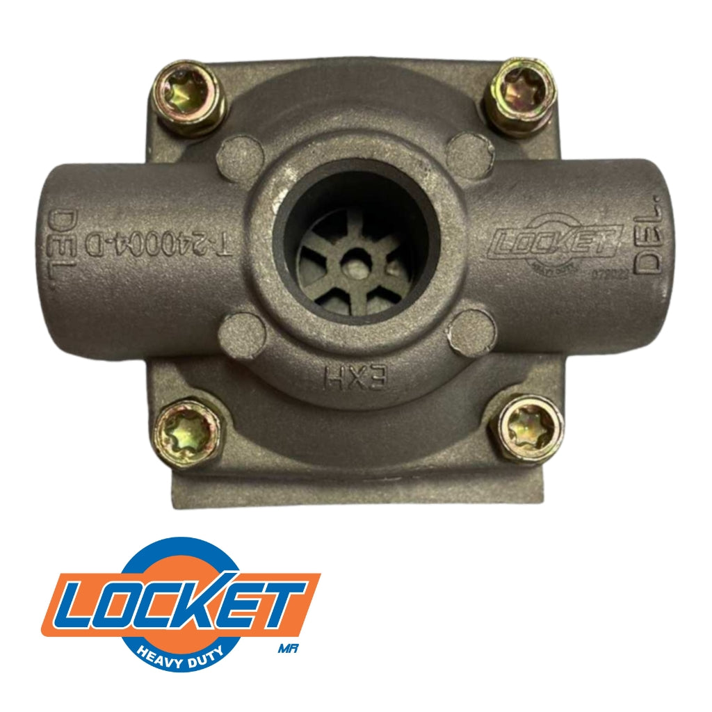 Válvula de Escape Rápido QR1 S 3/8 E 1/2 NPT Locket LK229860 4