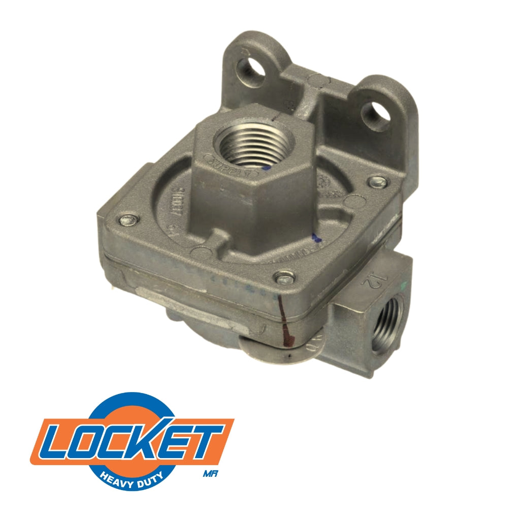 Válvula de Escape Rápido QR1 S 3/8 E 1/2 NPT Locket LK229860 2