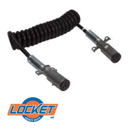 Cable 7 Polos Conector Macho 15'' Lk244621 1pz Locket 2