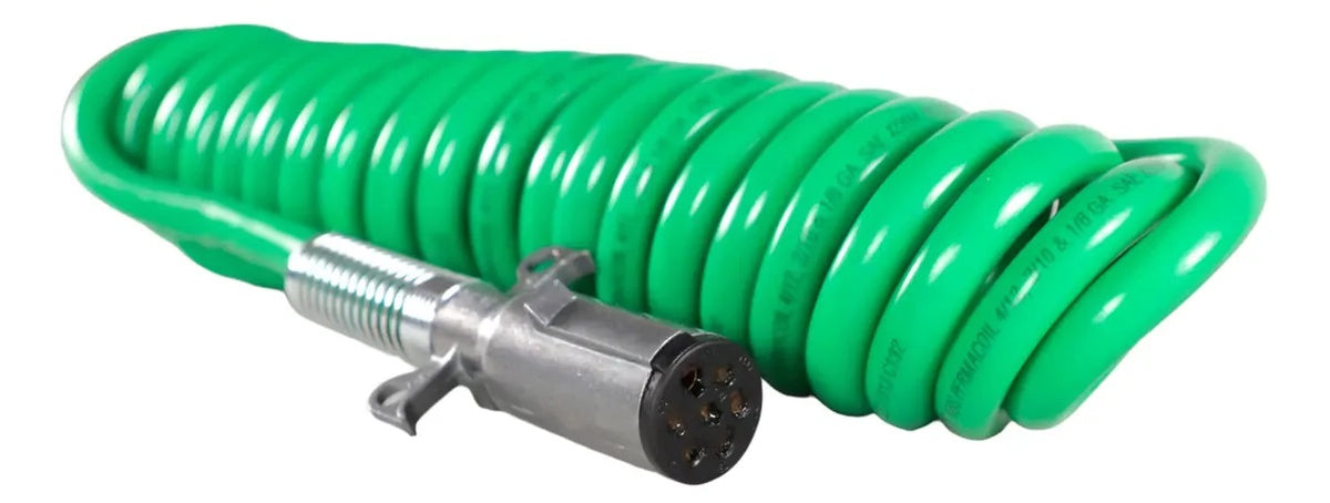 LK304621 CABLE VERDE 7 POLOS 15'' ABS PARA REMOLQUE