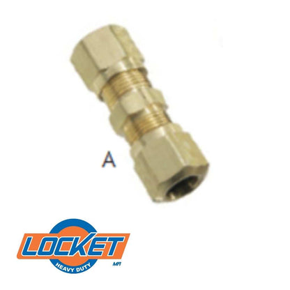 Unión para Manguera de Nylon Freno de Aire 10pz Locket LK462