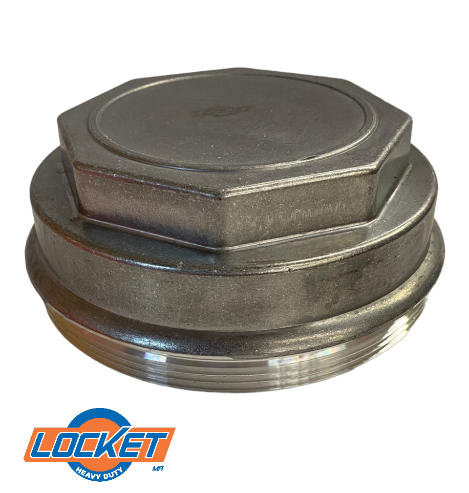 Tapa Para Eje En Aluminio Con Rosca Tipo Fruehauf 470 Locket