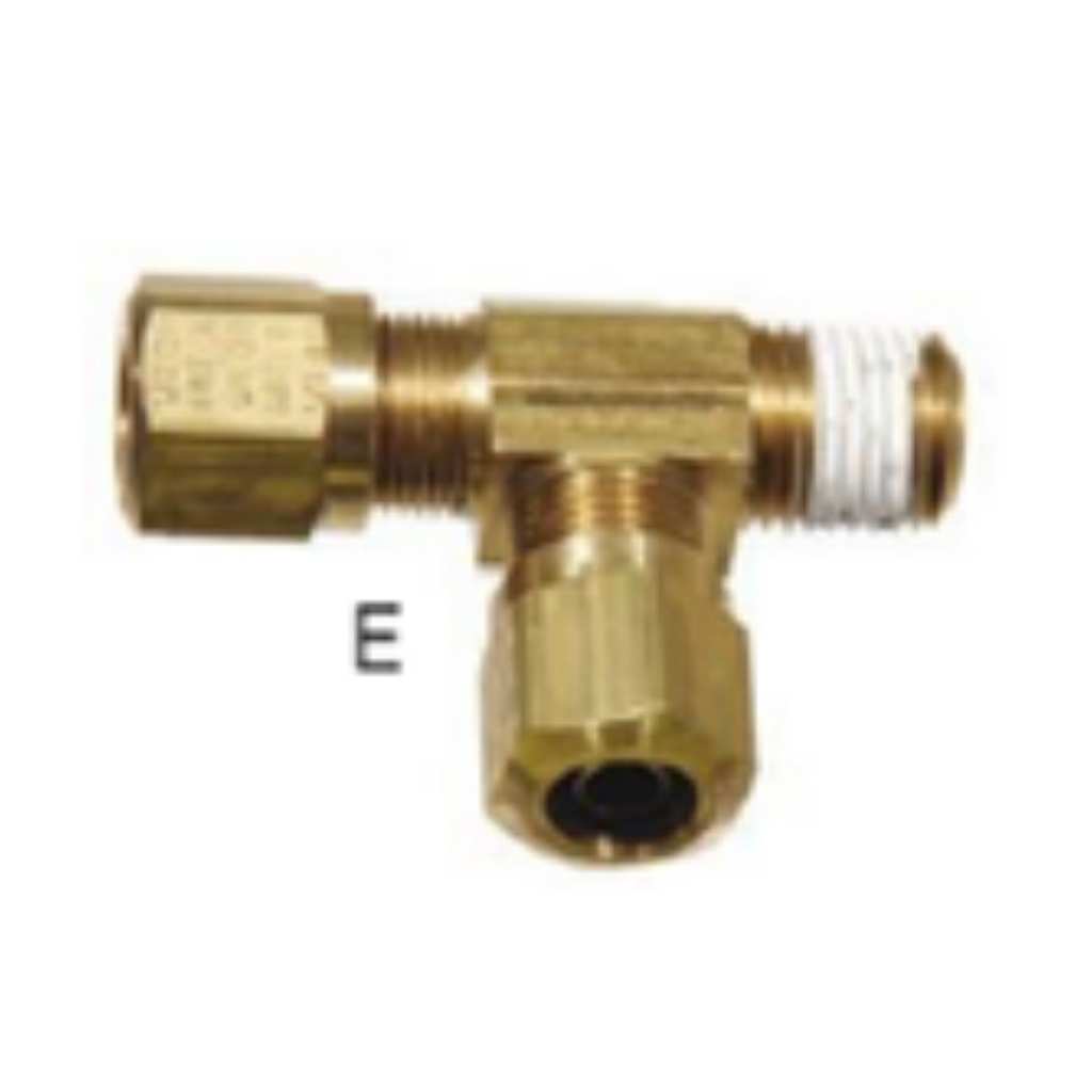 Conector T Cuerda a Lado para Tractocamión 10pz Locket LK471