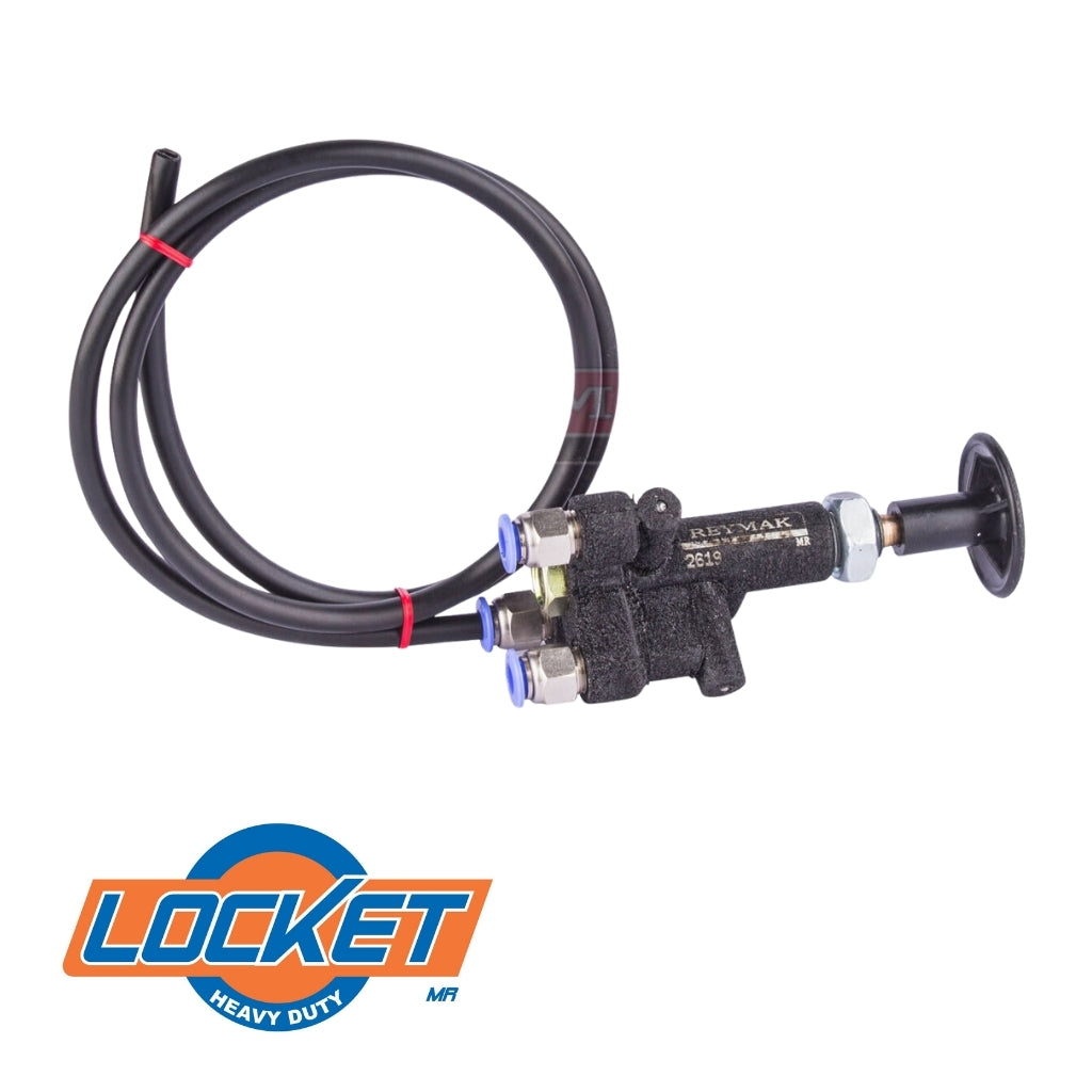 Válvula De 2 Vias P/puerta C/conexiones Lk650c 1pz Locket,
