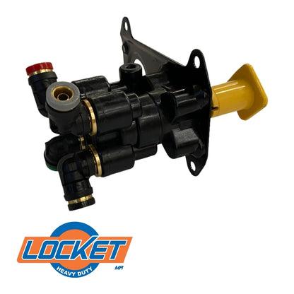 Foto con logo de Válvula Tablero PP-DC Rápida en Codo Placa Locket LK801315