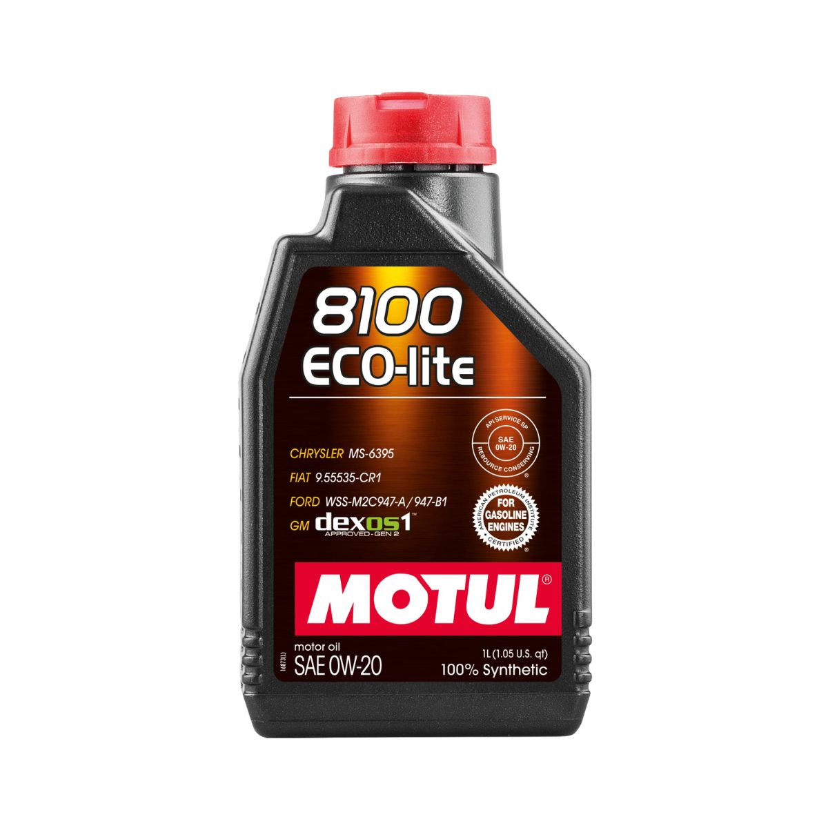 Aceite 8100 Ecolite Sintético 0w20 12x1l 1 Pza, Mt108534,
