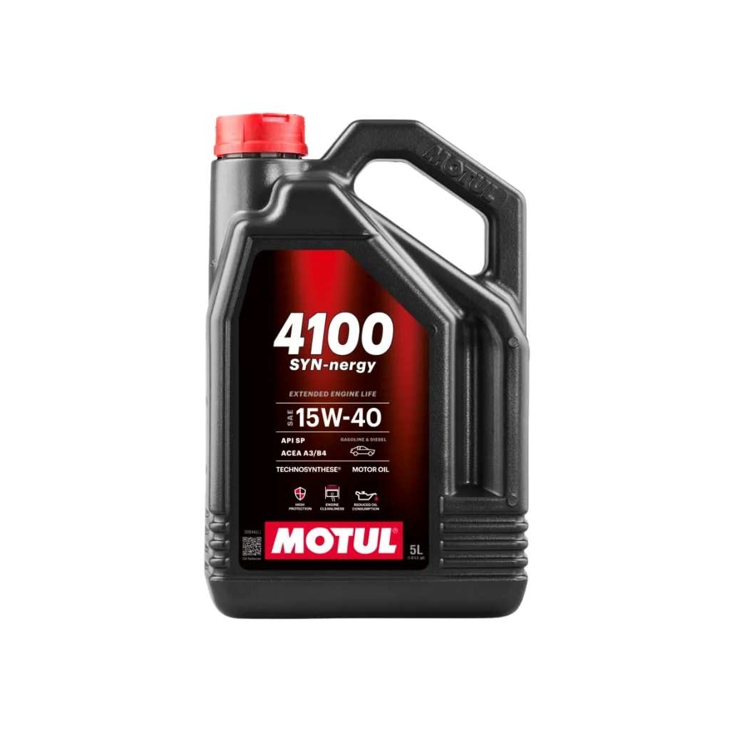 Imagen sin logo de Aceite sintético Motul 4100 Syn-Nergy 15W-40 5L