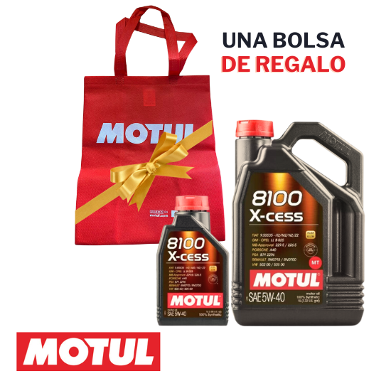 Aceite Sintetico  6l 8100 X-cess  Motul