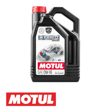 Aceite Sintético Motor Eléctrico Híbrido 0w16 Motul 4 L 1pz