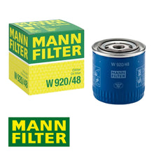 Filtro De Aceite W920/48 1pz Mann Filter,