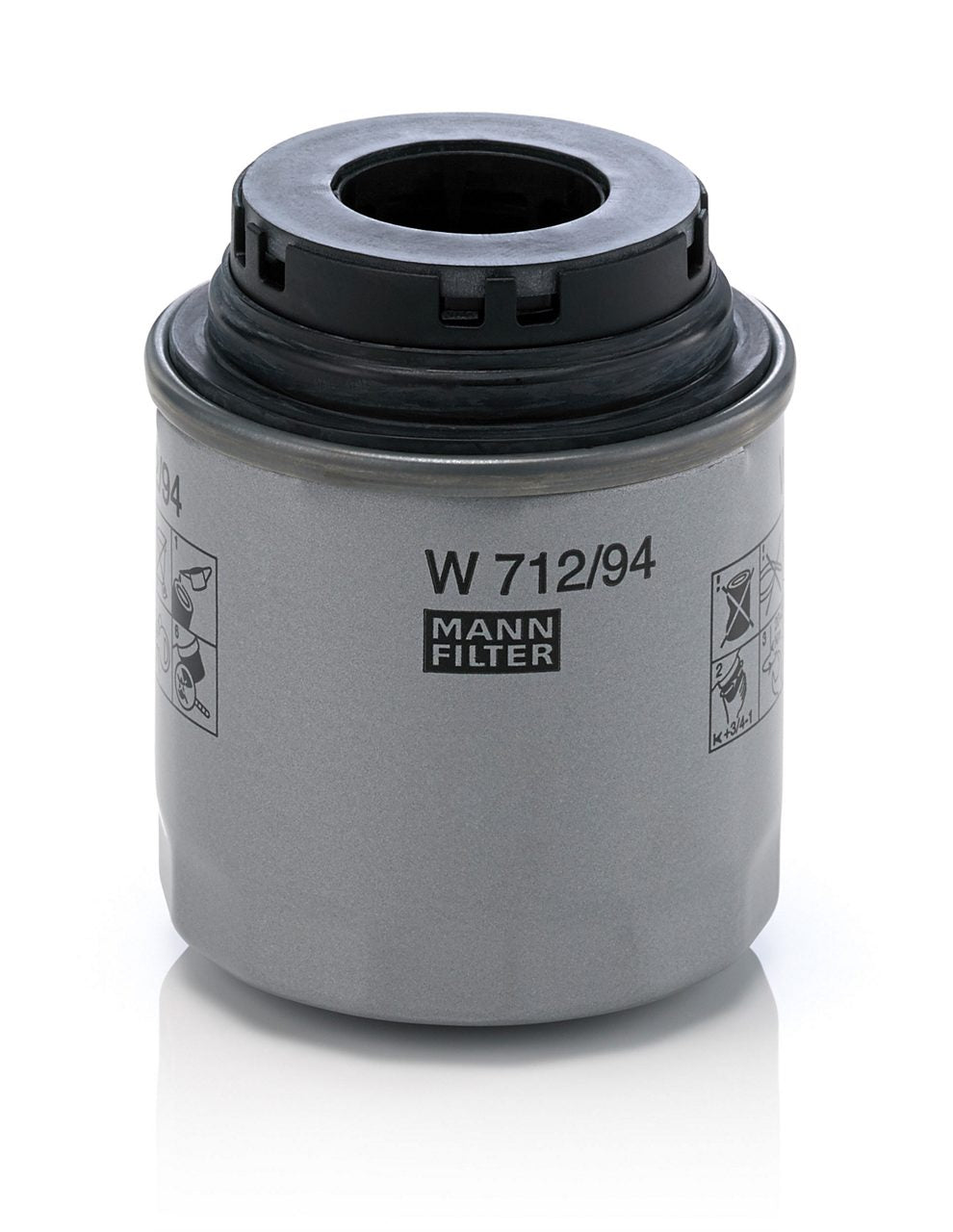 Filtro de Aceite para Audi A1 e Ibiza V Mann-Filter W712/94 1