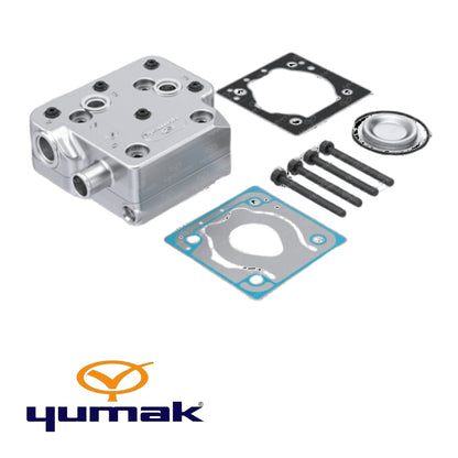 Foto con logo de Cabeza para Compresor ISX ISC un Pistón Yumak RK01483