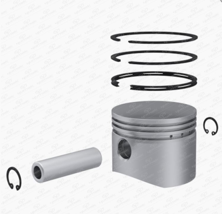 Imagen con detalles para Pistón y Anillos 80MM 010 Compresor Vochobus REF 7000801101