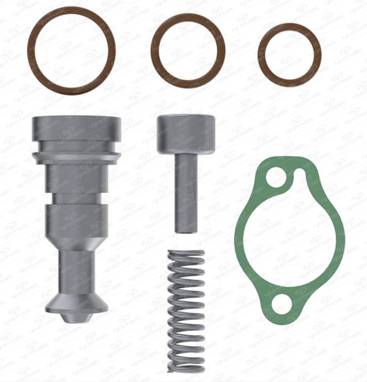 Foto con logo y elementos de Válvula de Descarga para Compresor BA-921 Yumak YRK0161407