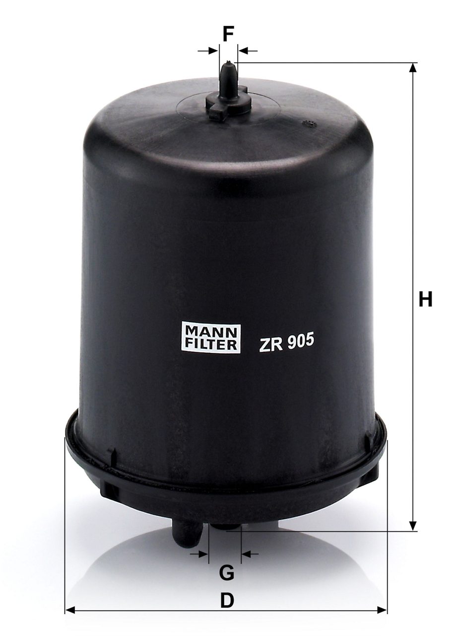 Filtro para Centrifuga de Aceite Mercedes Mann-Filter ZR905Z 2