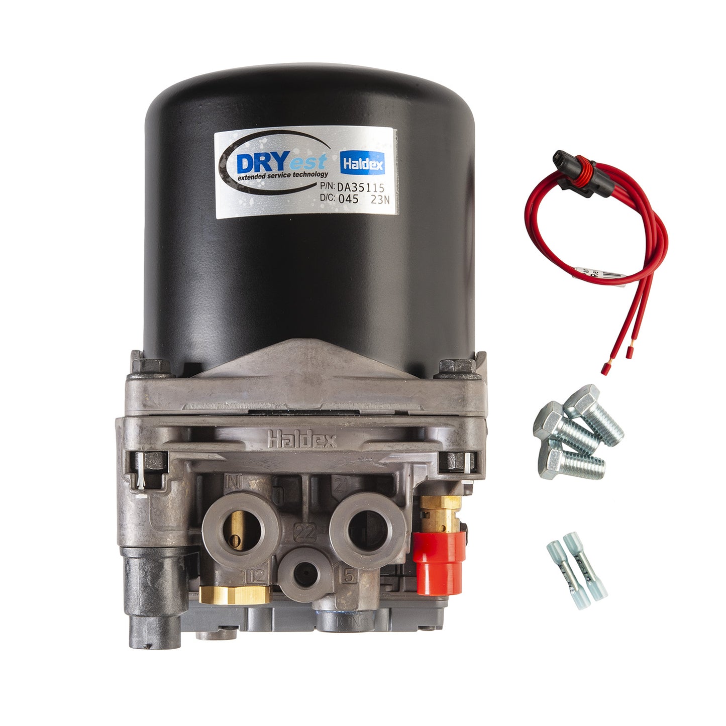 Secador para Frenos de Aire 24 volts marca Haldex DA35115 1