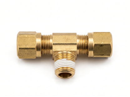 Conexión T Cuerda al Centro Manguera Nylon 10pz Locket LK472