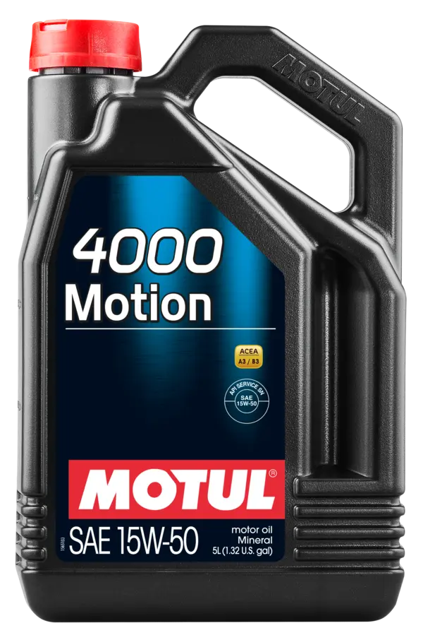 Aceite Motul 4000 MOTION 15W50 Mineral 5L 1