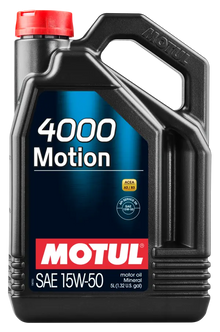 Aceite Motul 4000 MOTION 15W50 Mineral 5L 1