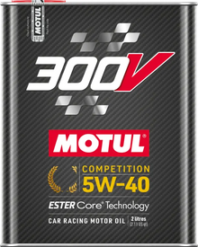 Aceite Motul 300V Competition 5W40 Alto Rendimiento 110817