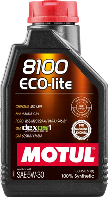 Aceite Sintético Motul 8100 Ecolite 5w30 1L 1