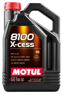 Aceite de Motor Motul 5w30 8100 Xcess 5L 1