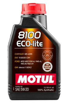 Aceite de Motor 5W20 Motul 8100 Eco Lite Sintético de 1L 1